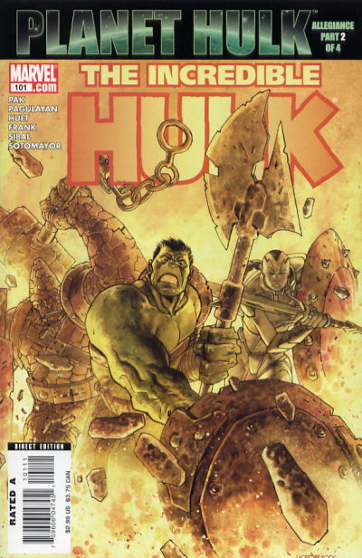 Cover for Incredible Hulk (Marvel, 2000 series) #101 [Direct Edition]