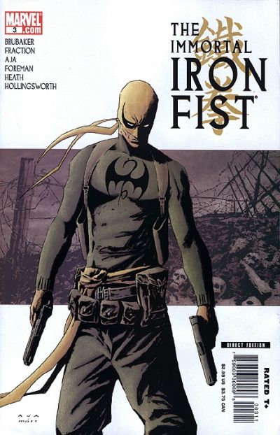 Cover for The Immortal Iron Fist (Marvel, 2007 series) #3