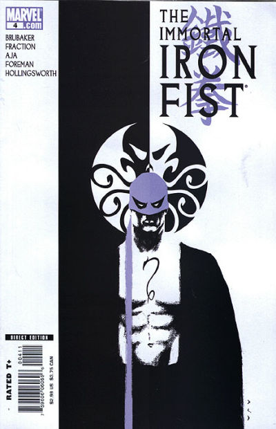 Cover for The Immortal Iron Fist (Marvel, 2007 series) #4 [Direct]