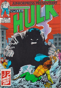 Cover Thumbnail for De verbijsterende Hulk Special (Juniorpress, 1983 series) #22