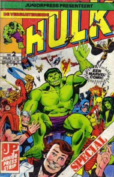 Cover for De verbijsterende Hulk Special (Juniorpress, 1983 series) #2
