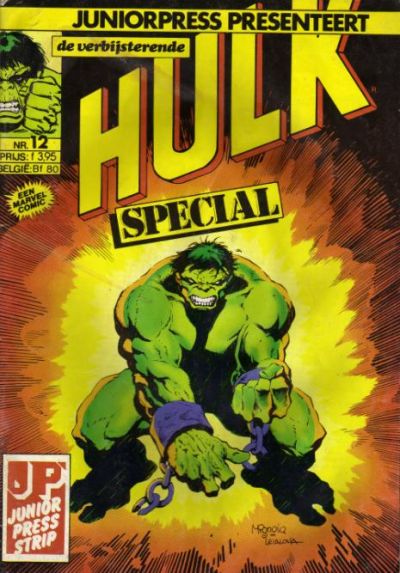 Cover for De verbijsterende Hulk Special (Juniorpress, 1983 series) #12