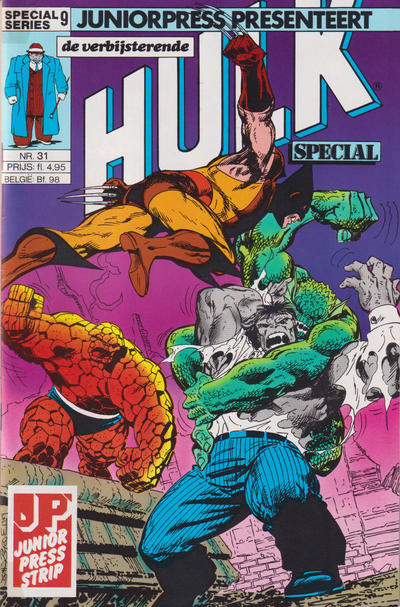 Cover for De verbijsterende Hulk Special (Juniorpress, 1983 series) #31
