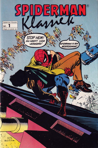 Cover for Spiderman Klassiek (Juniorpress, 1989 series) #1
