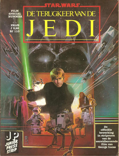 Cover for Filmspecial (Juniorpress, 1983 series) #1 - De terugkeer van de Jedi [Star Wars]