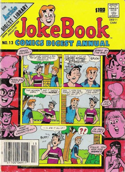 Cover for Jokebook Comics Digest Annual (Archie, 1977 series) #13