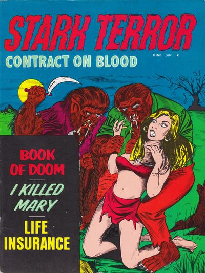 Cover for Stark Terror (Stanley Morse, 1970 series) #4