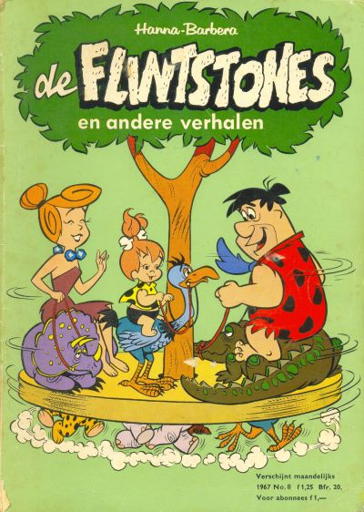 Cover for Flintstones en andere verhalen (Geïllustreerde Pers, 1963 series) #8/1967