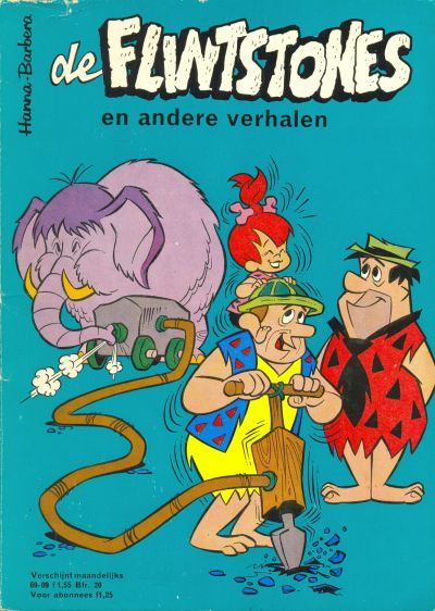 Cover for Flintstones en andere verhalen (Geïllustreerde Pers, 1963 series) #9/1969