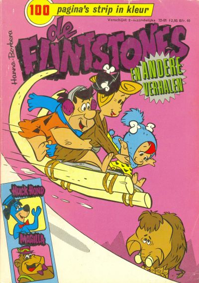 Cover for Flintstones en andere verhalen (Geïllustreerde Pers, 1963 series) #1/1972
