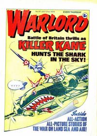 Cover Thumbnail for Warlord (D.C. Thomson, 1974 series) #97