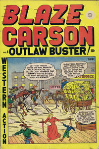 Cover Thumbnail for Blaze Carson Comics (Superior, 1948 series) #4