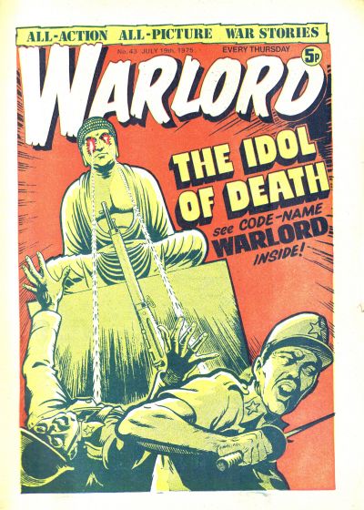 Cover for Warlord (D.C. Thomson, 1974 series) #43