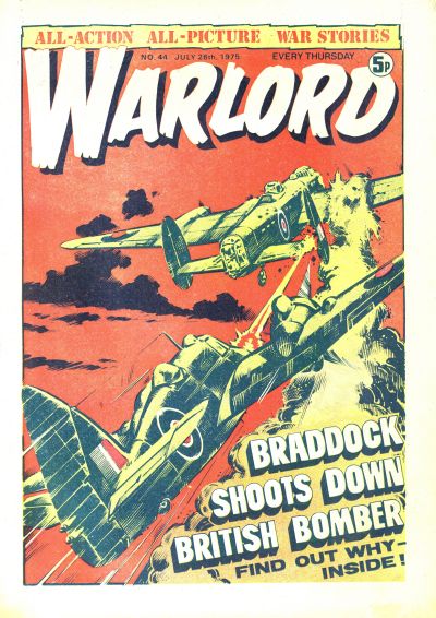 Cover for Warlord (D.C. Thomson, 1974 series) #44