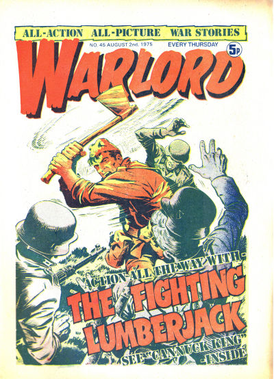Cover for Warlord (D.C. Thomson, 1974 series) #45