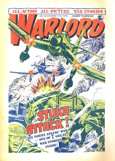 Cover for Warlord (D.C. Thomson, 1974 series) #55