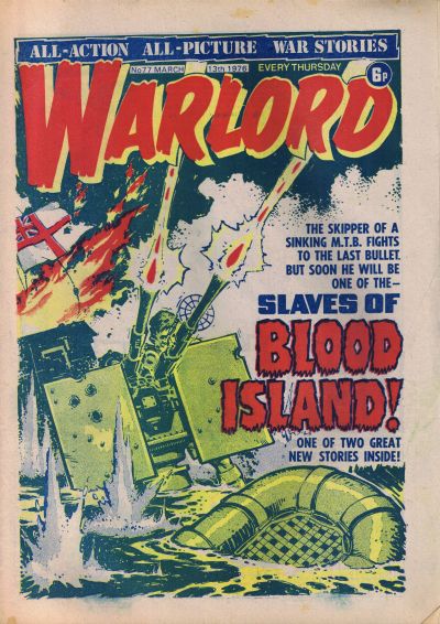 Cover for Warlord (D.C. Thomson, 1974 series) #77