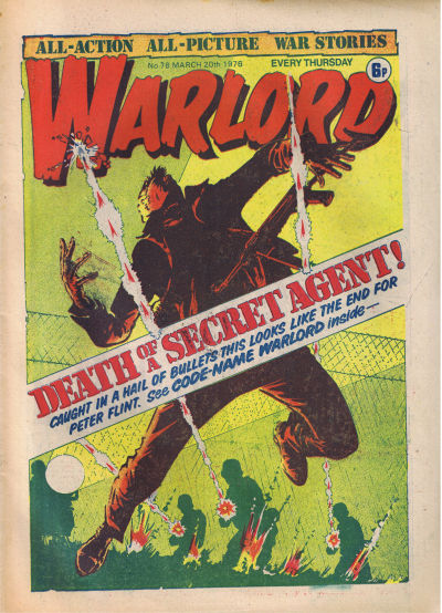 Cover for Warlord (D.C. Thomson, 1974 series) #78