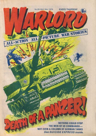 Cover for Warlord (D.C. Thomson, 1974 series) #85