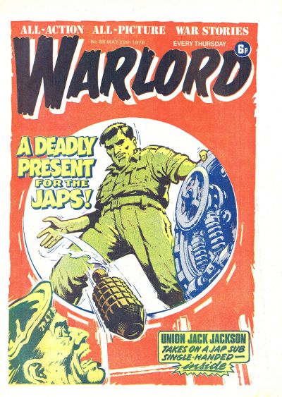 Cover for Warlord (D.C. Thomson, 1974 series) #88