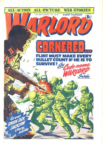 Cover for Warlord (D.C. Thomson, 1974 series) #98