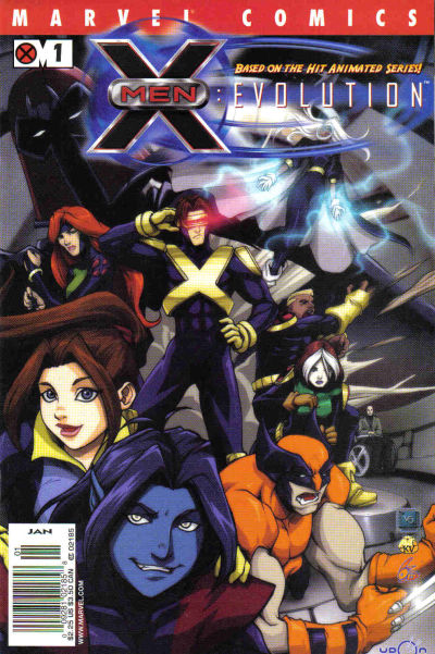 Cover for X-Men: Evolution (Marvel, 2002 series) #1 [Newsstand]