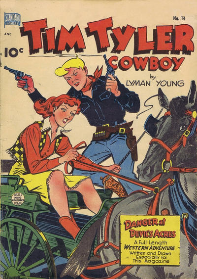 Cover for Tim Tyler Cowboy (Better Publications of Canada, 1949 series) #14