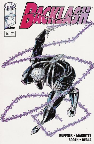 Cover for Backlash (Image, 1994 series) #1 [Solo Cover]