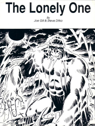Cover for The Lonely One (Robin Snyder and Steve Ditko, 1989 series) 