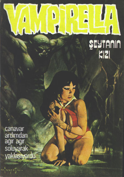 Cover for Vampirella (Mehmet K. Benli, 1976 series) #8