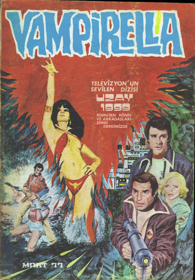 Cover for Vampirella (Mehmet K. Benli, 1976 series) #[21]