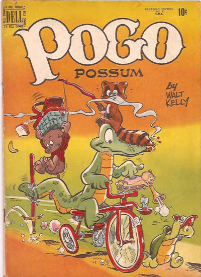 Cover for Pogo Possum (Wilson Publishing, 1950 series) #3
