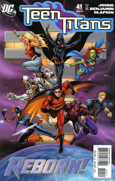 Cover for Teen Titans (DC, 2003 series) #41 [Direct Sales]