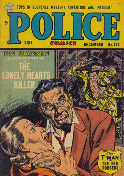 Cover for Police Comics (Quality Comics, 1941 series) #122