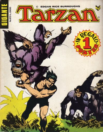 Cover for Tarzan Gigante (Editrice Cenisio, 1969 series) #23