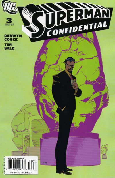 Cover for Superman Confidential (DC, 2007 series) #3 [Direct Sales]