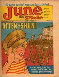 Cover Thumbnail for June and Pixie (IPC, 1973 series) #27 January 1973