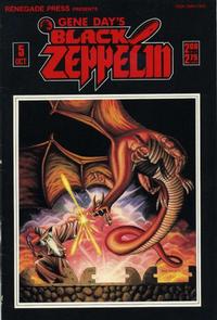 Cover Thumbnail for Gene Day's Black Zeppelin (Renegade Press, 1985 series) #5