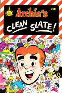 Cover Thumbnail for Archie's Clean Slate (Fleming H. Revell Company, 1973 series) [39¢]