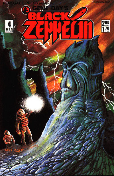 Cover for Gene Day's Black Zeppelin (Renegade Press, 1985 series) #4