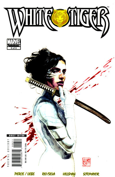 Cover for White Tiger (Marvel, 2007 series) #6