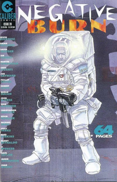 Cover for Negative Burn (Caliber Press, 1993 series) #39