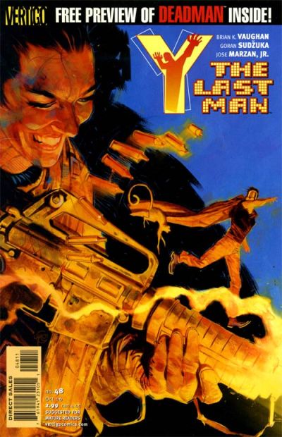 Cover for Y: The Last Man (DC, 2002 series) #48
