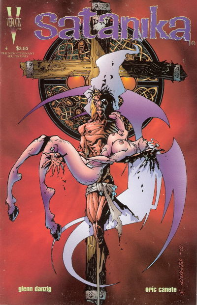 Cover for Satanika (Verotik, 1996 series) #4