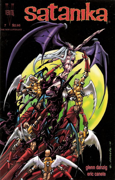Cover for Satanika (Verotik, 1996 series) #7