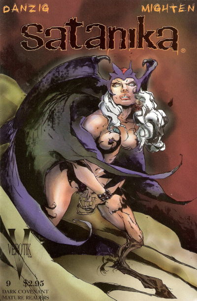 Cover for Satanika (Verotik, 1996 series) #9