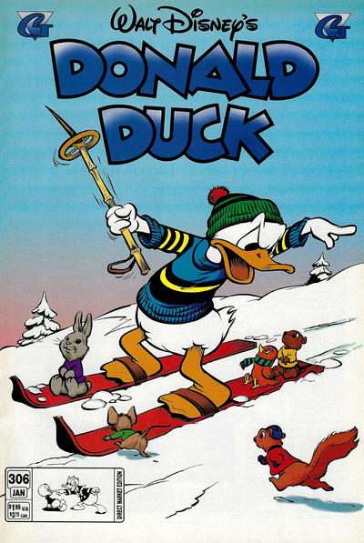 Cover for Donald Duck (Gladstone, 1986 series) #306