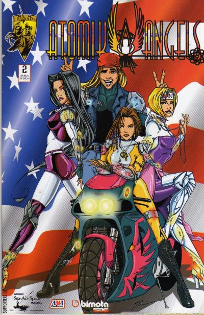 Cover for William Tucci's Atomik ANGELS (Crusade Comics, 1996 series) #2