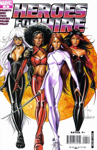 Cover for Heroes for Hire (Marvel, 2006 series) #4