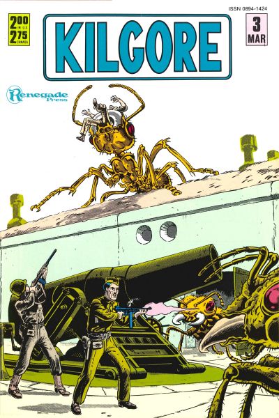 Cover for Kilgore (Renegade Press, 1987 series) #3